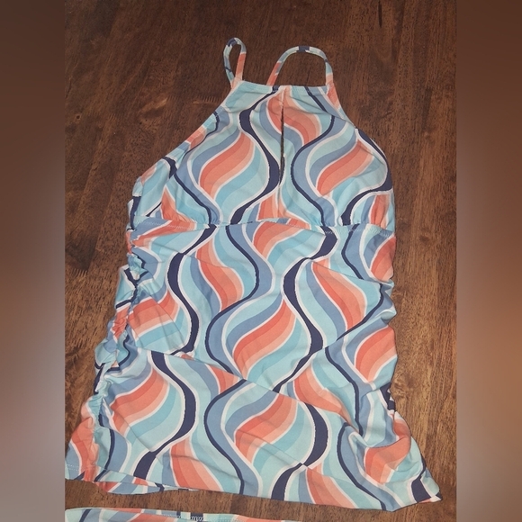 Helen Jon Del Rey Two Piece Lacuna Halter Swimsuit Size M - Picture 2 of 8